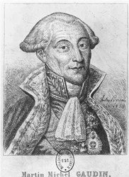 Martin Michel Gaudin, hertig av Gaete
